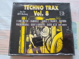 Cd Techno Trax - volume 8