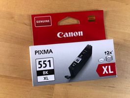Cartouche d'encre Pixma BK Noir 551 XL Canon Tintenpatrone