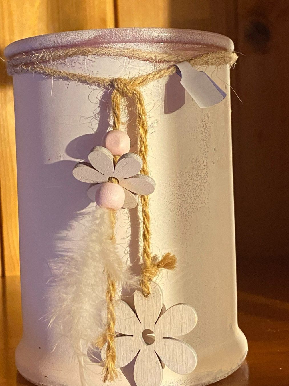 Portacandele: Windlicht -Glas,Shabby Chic-Rosa.2er-Set – Nuovo (secondo la descrizione) da Meienried venduto da ManuelaBoutique 2