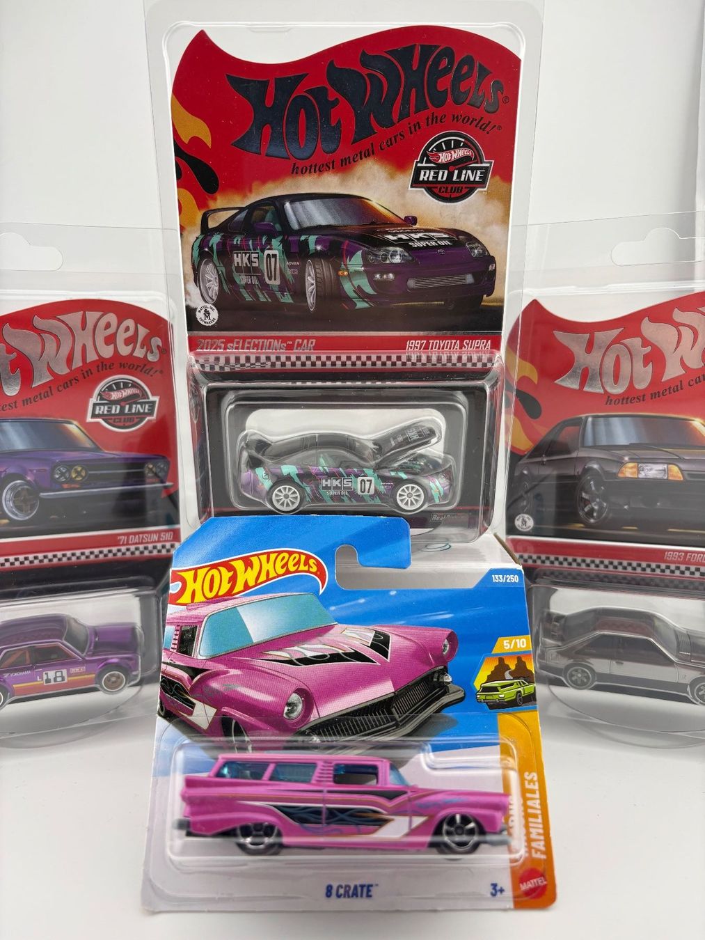Hot Wheels Modellini d'auto: Hot Wheels 8 Crate Wagons - 2026 - 133/250 – Nuovo e nell'imballaggio originale da Flawil venduto da HeisseReifen