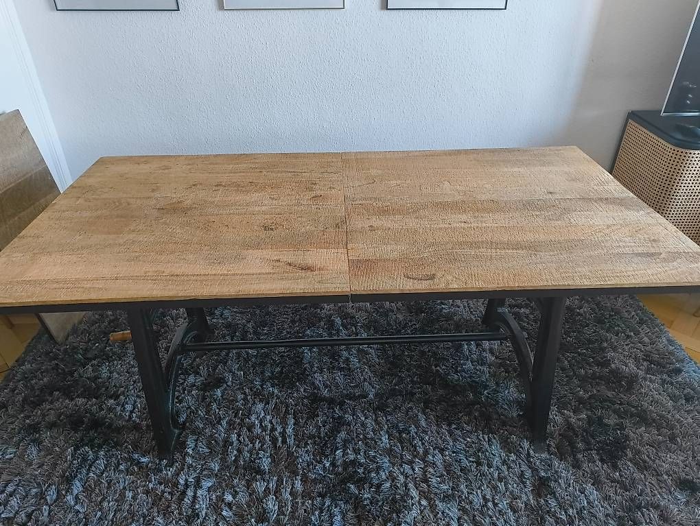 Tavoli: DOIT PARTIR - Table à manger industrielle extensible – Usato da Genève venduto da jea_cr5j 2