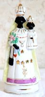 Schwarze Madonna von Einsiedeln mit Kind antik