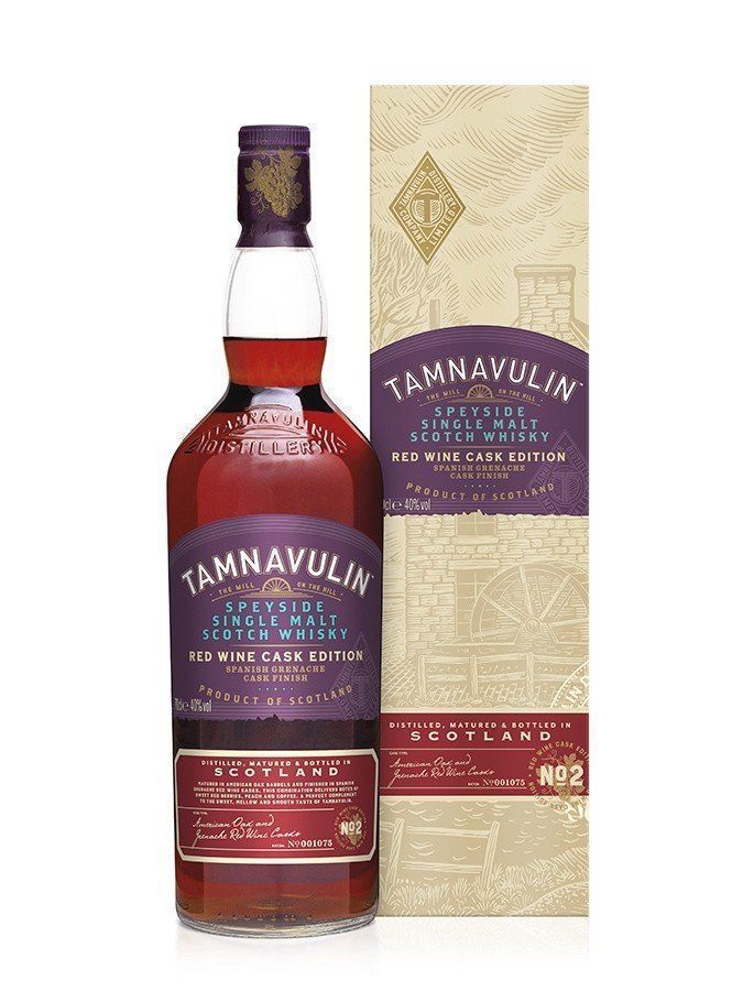 Spirituosen: TAMNAVULIN RED WINE EDITION GRENACHE FINISH 70CL – Neu und originalverpackt aus Meggen von baerli1976