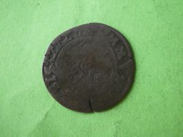 mir unbekannte uralte Münze 22 mm