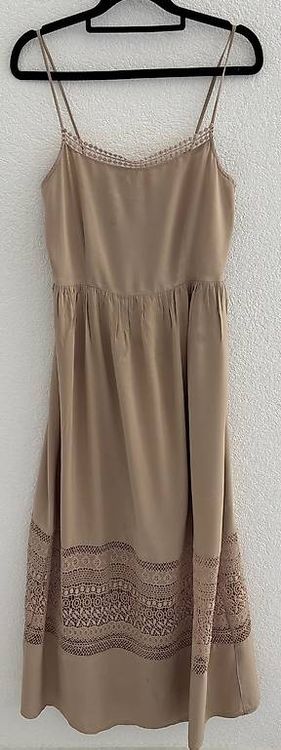 Robe Longue Femme Motivi Taille XS - Multicolore, Manches Longues, 100% Polyester, Neuve Avec étiquettes