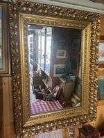 Grosser Goldener Spiegel, Vintage Look, Top Zustand!