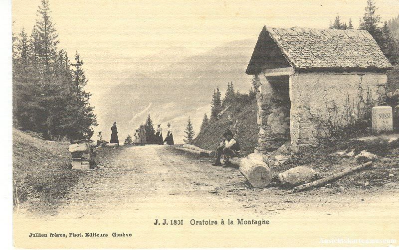 Cartoline postali: Orafoire à la Montagne + ca. 1910 – Usato da Emmenbrücke venduto da teestube