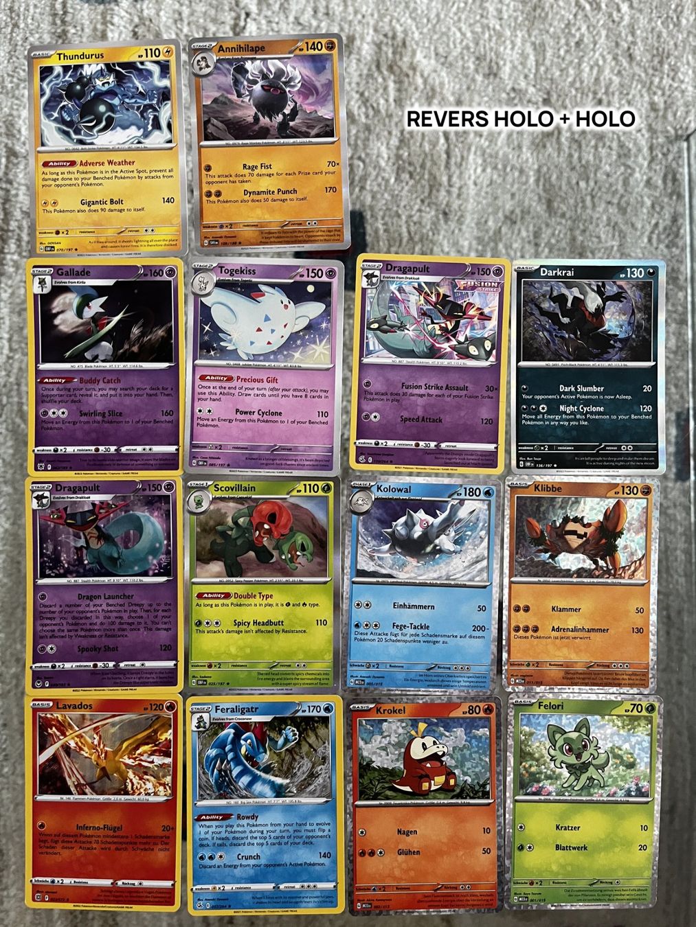 Pokémon Cartes à collectionner: 92 Pokémon-Karten + 2 Original-Cases – D'occasion à Unterlunkhofen par ivz_w7zf 2