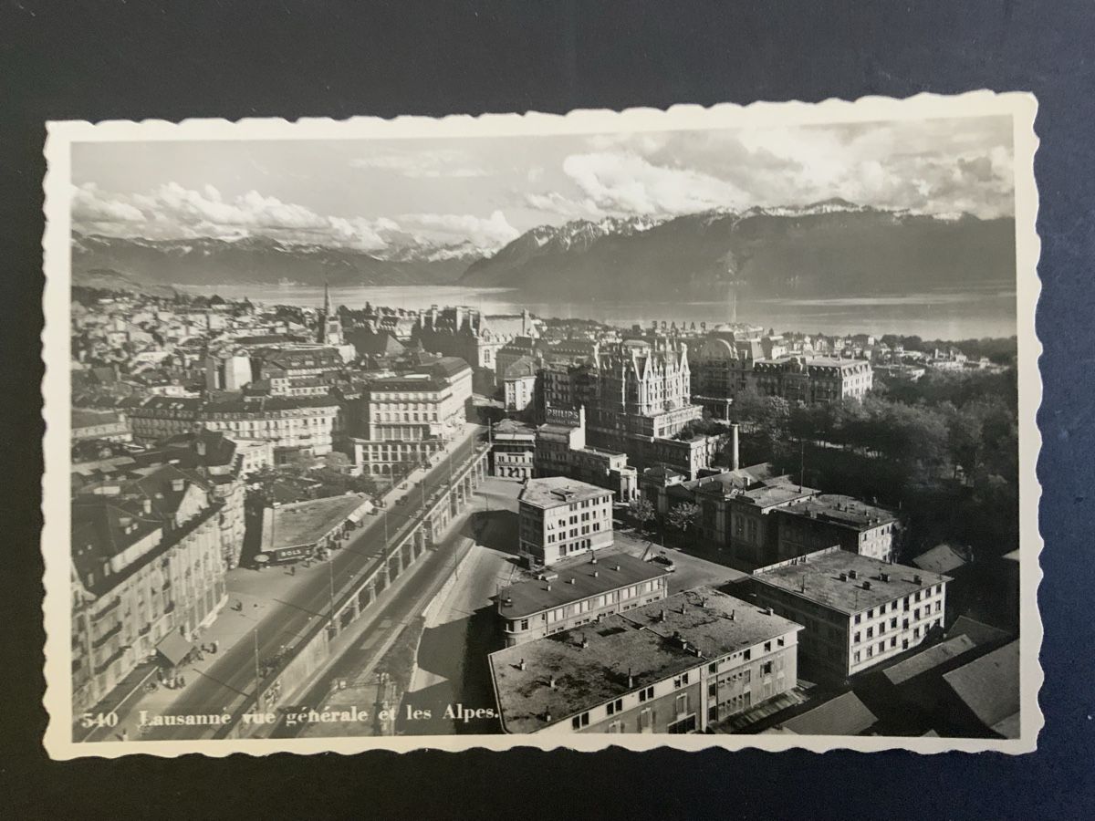 Ansichtskarten: Lausanne – Gebraucht aus Binningen von chr_cr5n