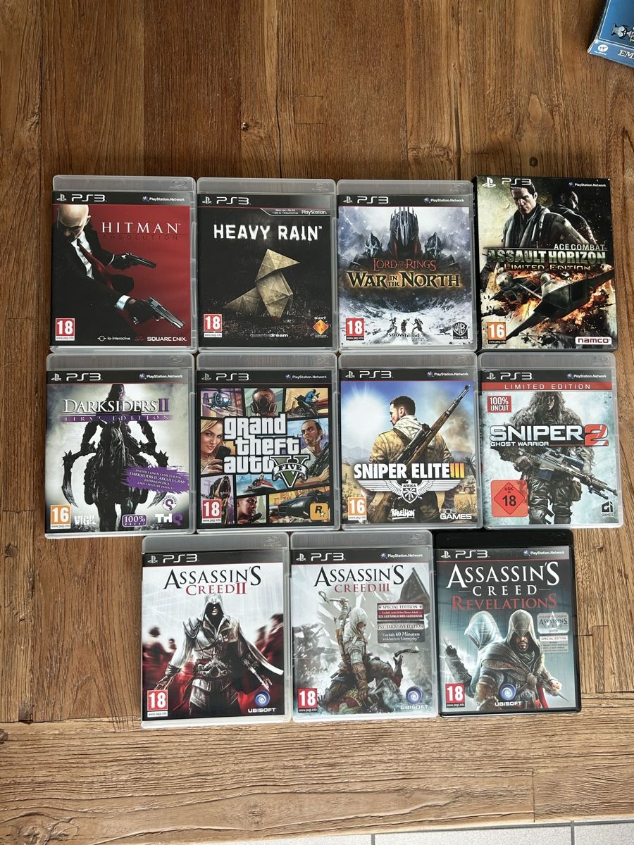 Sony Giochi: PS3 Spiele Sammlung 11 Spiele im Set – Usato da Feusisberg venduto da Mikenike1
