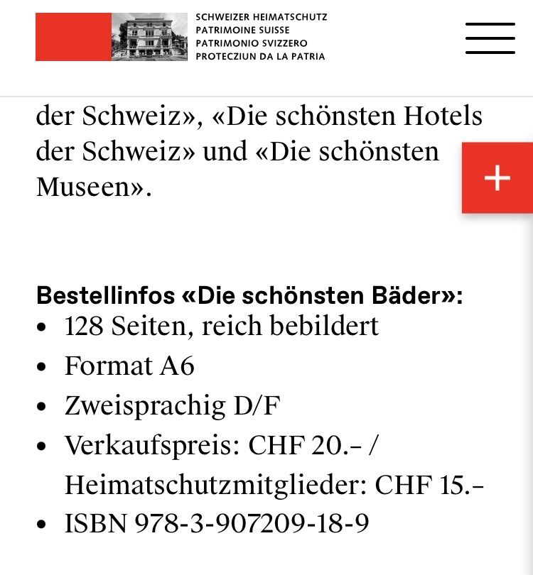 Libri: Die schönsten Bäder – Usato da Buchs AG venduto da Allerleis 4