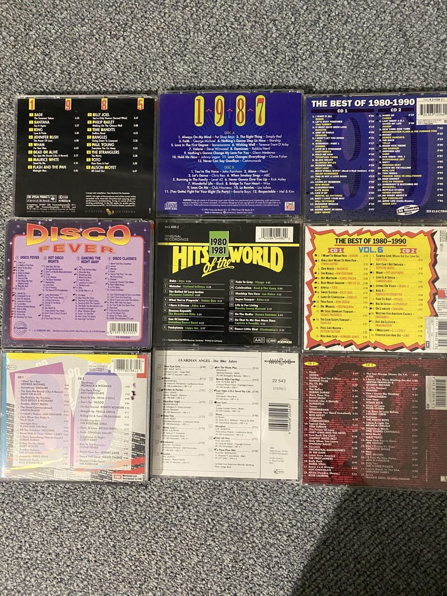 CDs: Posten Doppel CD 80‘s – Gebraucht aus Diessbach b. Büren von cowansville 1