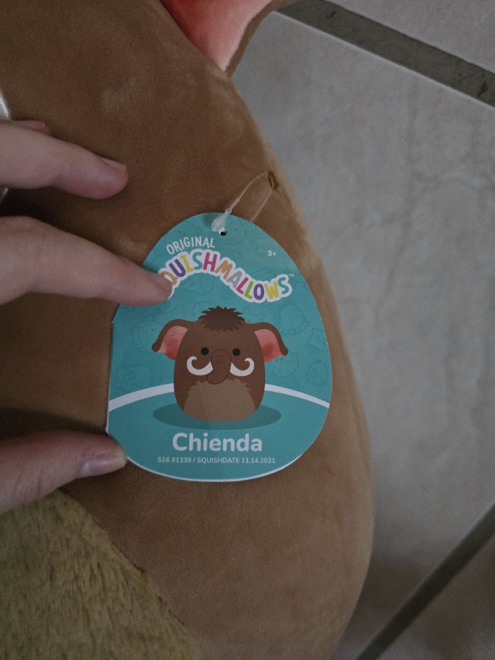 Squishmallows Giocattoli: Squishmallow Chienda Mammut – Nuovo (secondo la descrizione) da Büsserach venduto da sobis.trade 1
