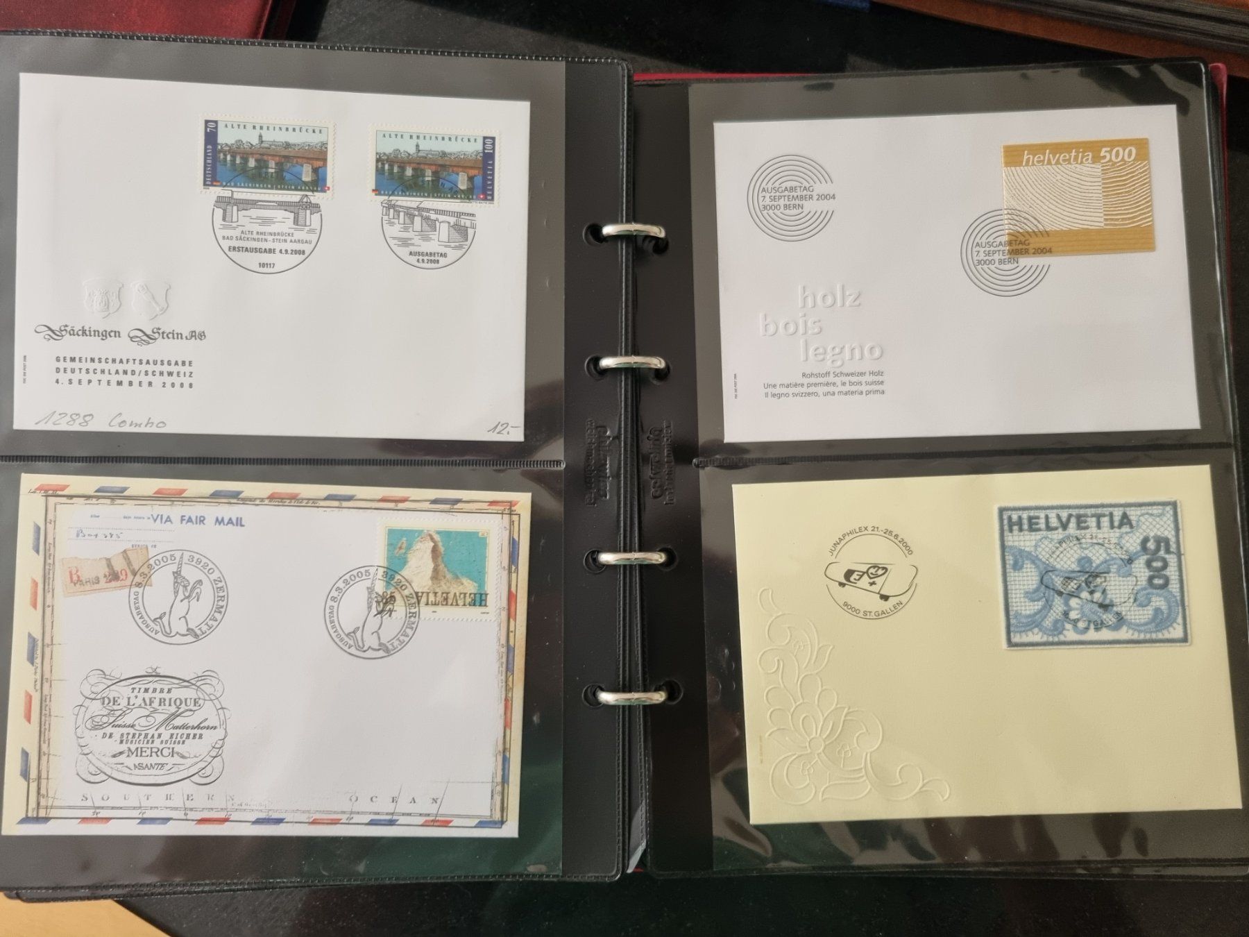 Tutti i francobolli: 12 Alben mit ca. 800 CH Briefe/FDC – Usato da Gümligen venduto da Geniusbuy 4