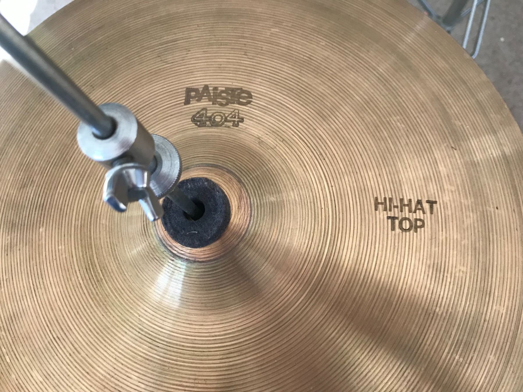 Paiste Strumenti musicali: Hi-Hat Sound Formula – Usato da Trimbach venduto da Danius 1