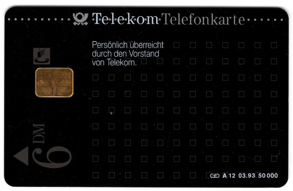 Hologramm Telefonkarte von der Telecom aus Deutschland (Neu (gemäss ...