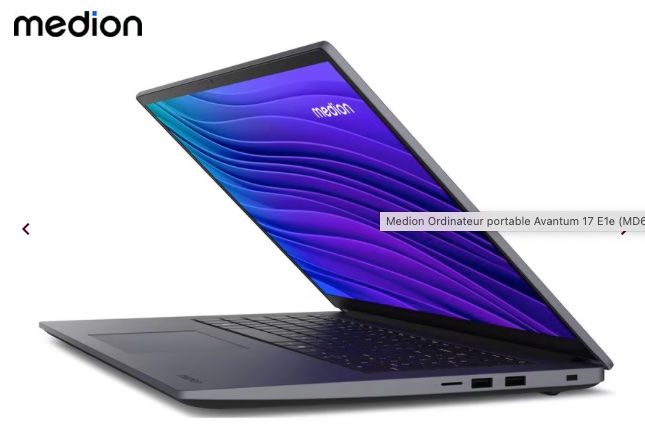 Medion Notebook: Medion Ordinateur portable Avantum 17 E1e – Nuovo e nell'imballaggio originale da Aubonne venduto da snp68 1