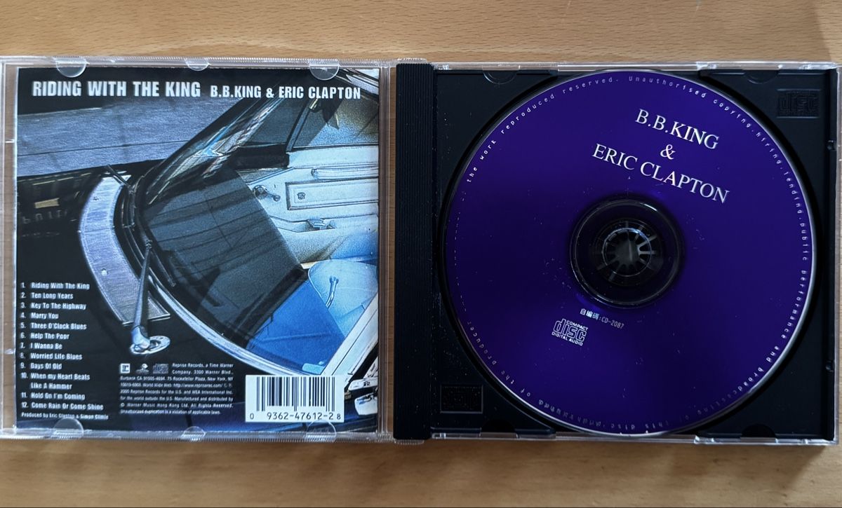 CD: CD B.B. King & Eric Clapton - Riding with the King – Usato da Zürich venduto da tomakomai 2