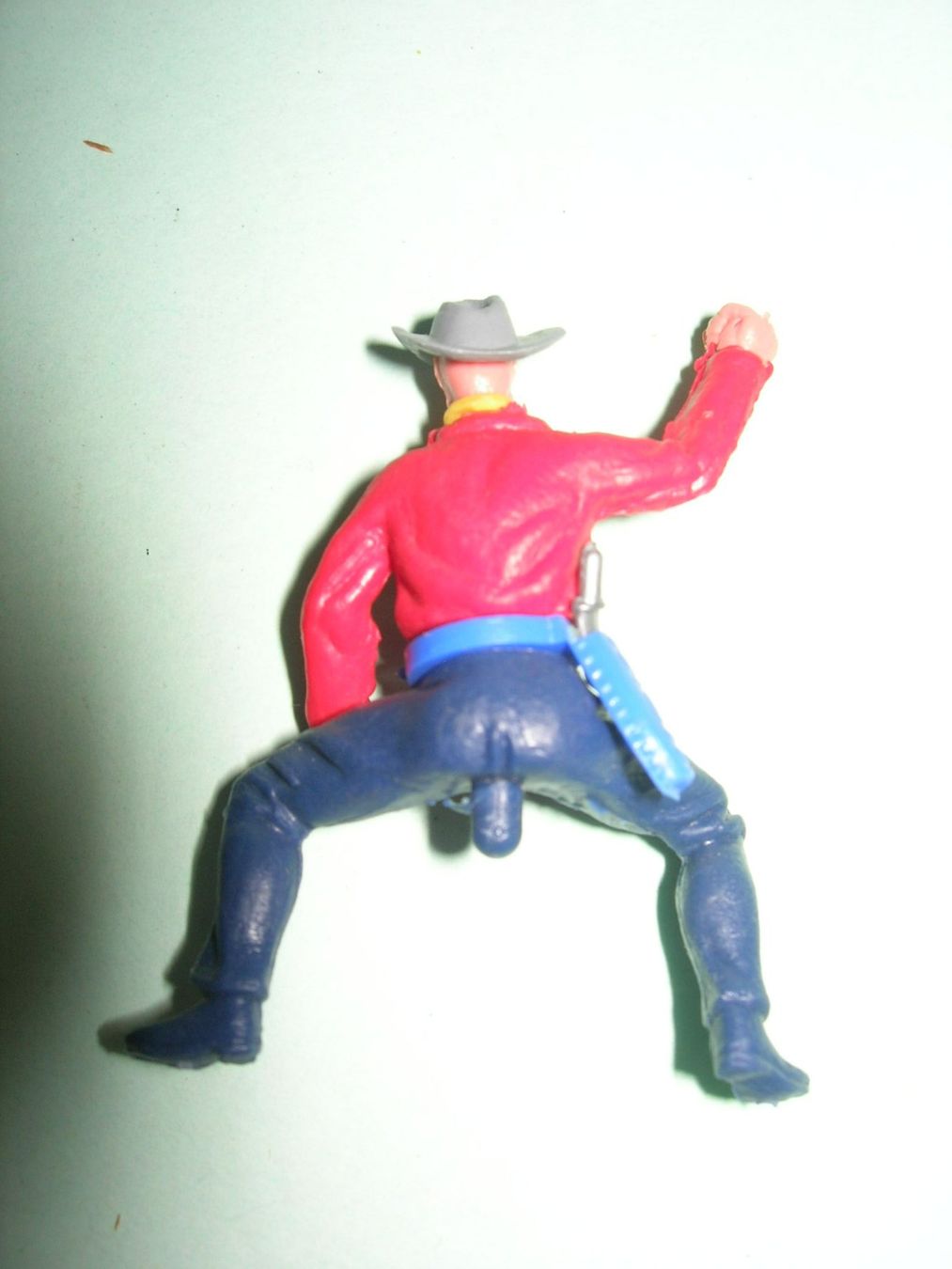 Timpo Statuette: Timpo Toys, Cowboy mit Messer – Nuovo (secondo la descrizione) da Hornussen venduto da Corvette- 2