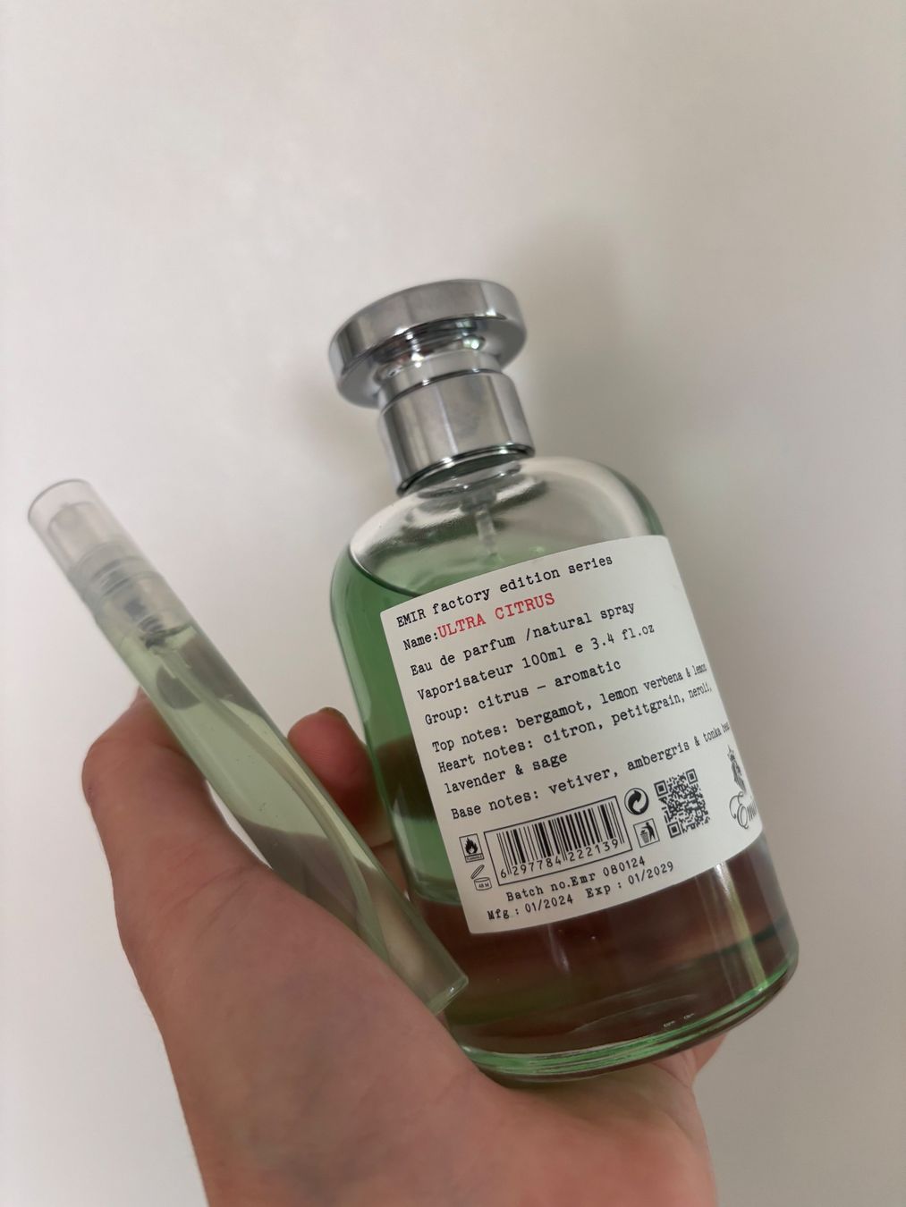 Profumi & Eau de Toilette: Paris Corner EMIR Ultra Citrus EDP 10ML – Usato da Zürich venduto da deruja