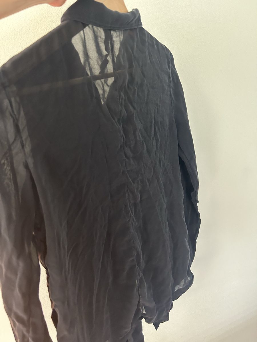 Chemisiers: Black Silk Blouse, Size 36, – D'occasion à Bern par jos_xdf8 2