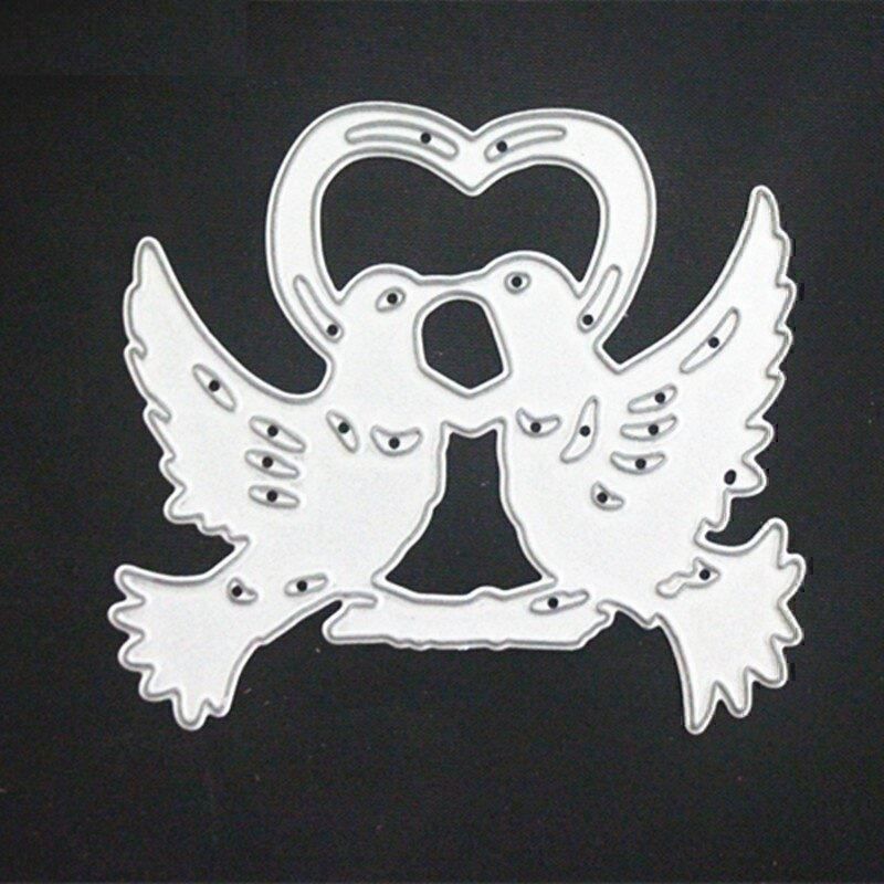 Schablonen: HOCHZEITSTAUBEN HOCHZEIT STANZSCHABLONE – Neu und originalverpackt aus Affoltern am Albis von scrapbooking 1