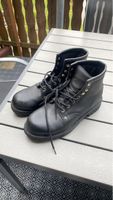 Original Rugged Outback Stiefel Leder Schwarz Gr. 44,5 - Her