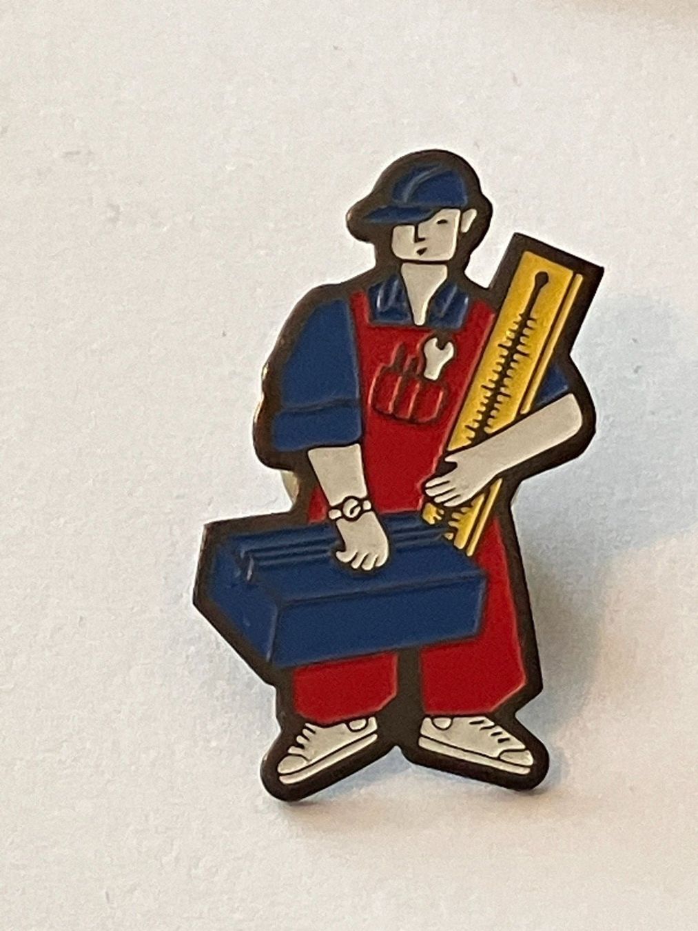 Placchette & Badge: 1 Pin Handwerker – Usato da Basel venduto da djwwpp