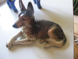 Porzellan Schäferhund Germany Nummer 2706 Vintage 60-70 er
