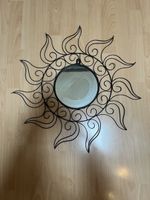 Sonnen-Wandspiegel, Metallrahmen, Deko für dein Zuhause!