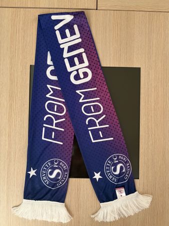 Écharpe Servette FC From Geneva To Europe neuve