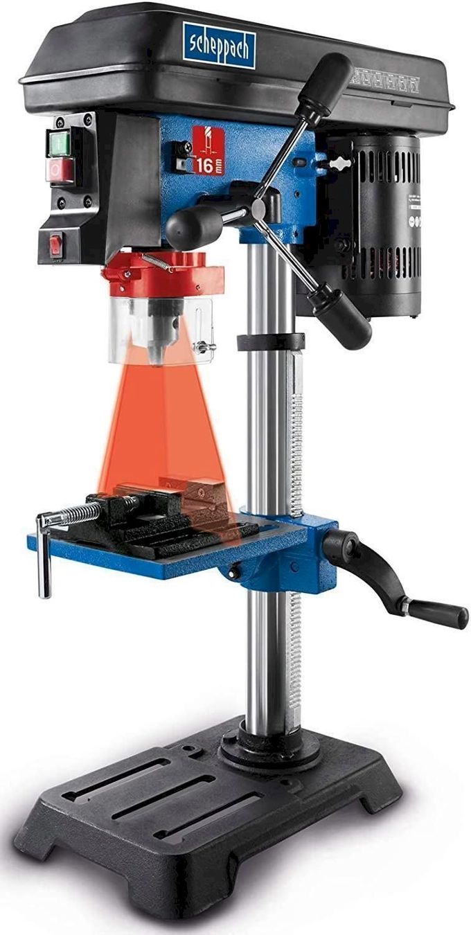Bohrmaschinen: Scheppach Tischbohrmaschine DP 16 SL – Neu und originalverpackt aus Bottighofen von zaap 5