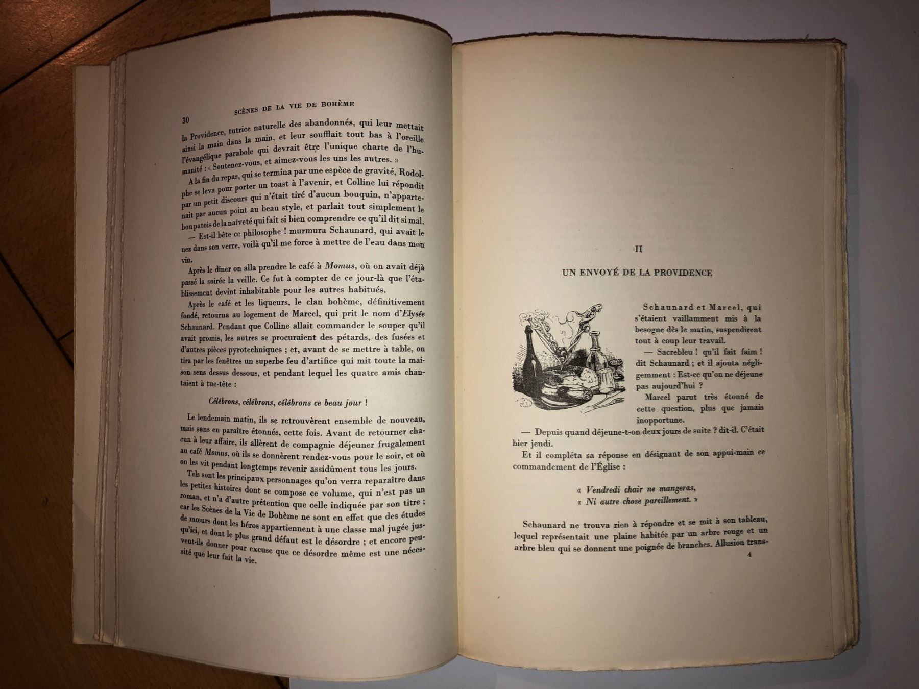 Libri: H. Murger: Scènes de la vie de Bohème. – Usato da Zürich venduto da allp 4