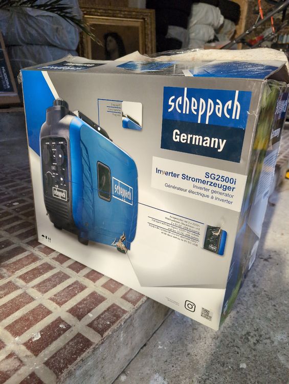 Scheppach - Inverter Stromgenerator 2000 W, SG2500i (Neu und ...