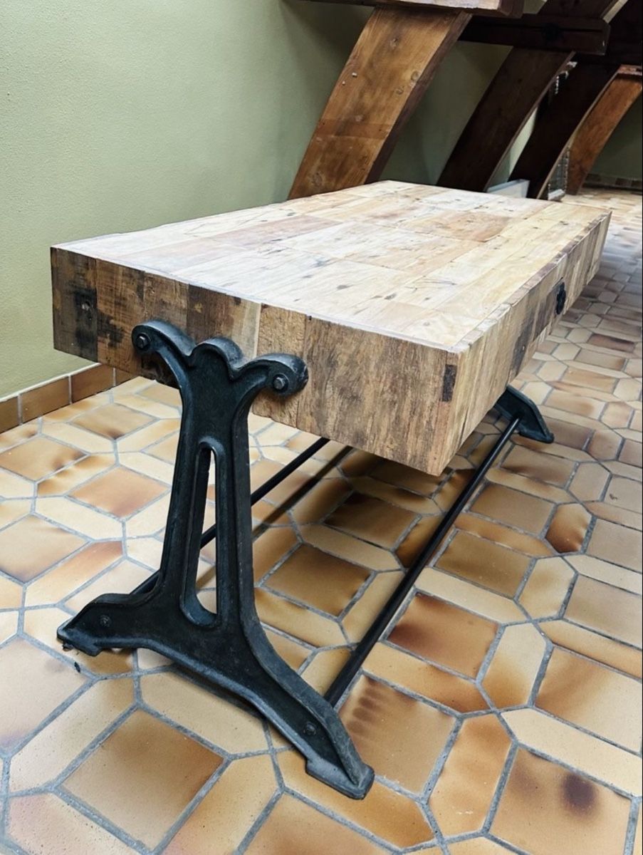 Tavoli: Industrial Table/ Desk, Unique Design! – Usato da Vevey venduto da ledidream 2