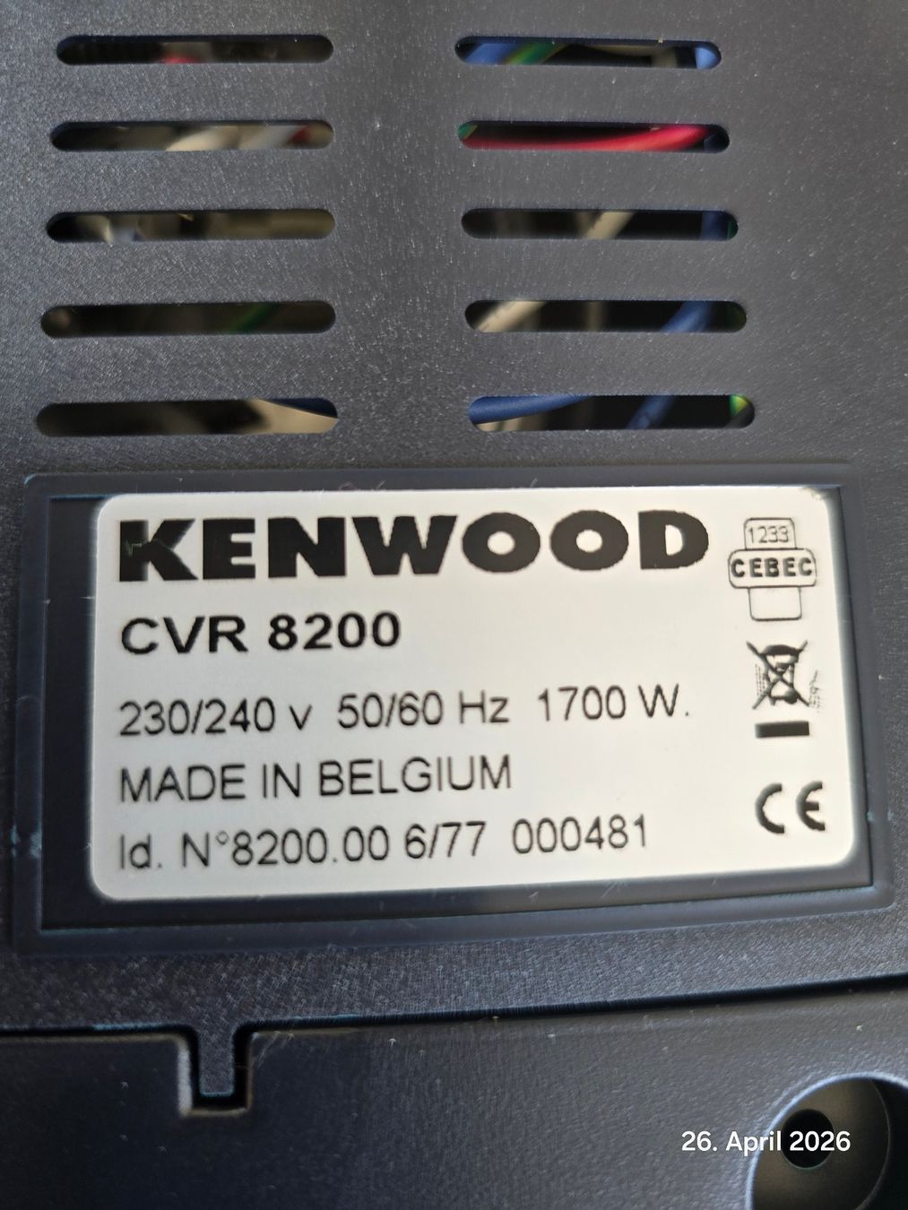 Kenwood Elettrodomestici da cucina: Kenwood Attitude Dampfgarer – Usato da Hochfelden venduto da Todo8182 3