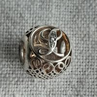 Original Pandora Charm Buchstabe L, Silber 925