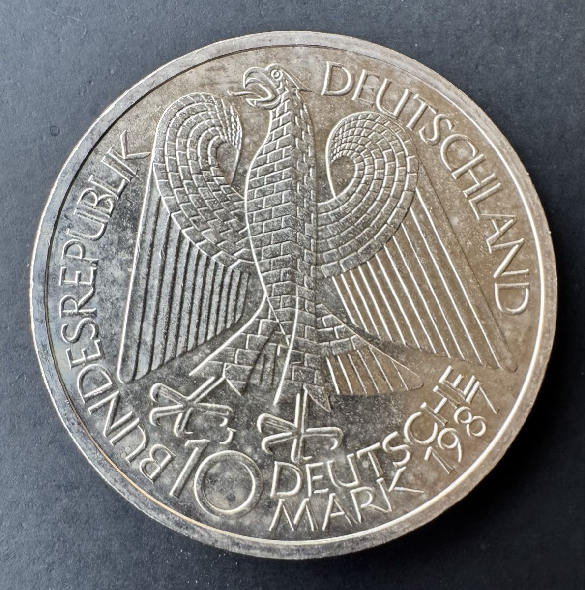 Alle Münzen: 10 DM 1987 - Silber – Gebraucht aus Meilen von coins4sale 1