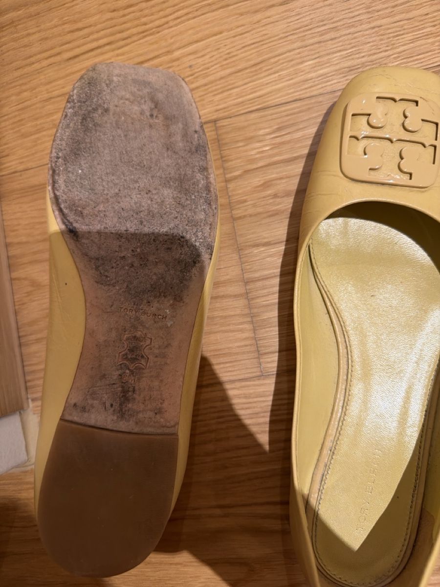 Tory Burch Scarpe da donna: Tory Burch Ballerinas, hellgelb, Gr. 38 – Usato da Niederhasli venduto da Luxevault 2