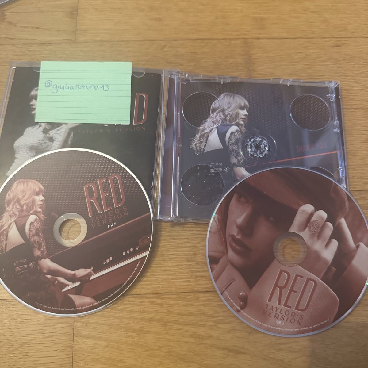 CDs: Taylor Swift Red signierte CD – Neu (gemäss Beschreibung) aus Sursee von giu_205 2