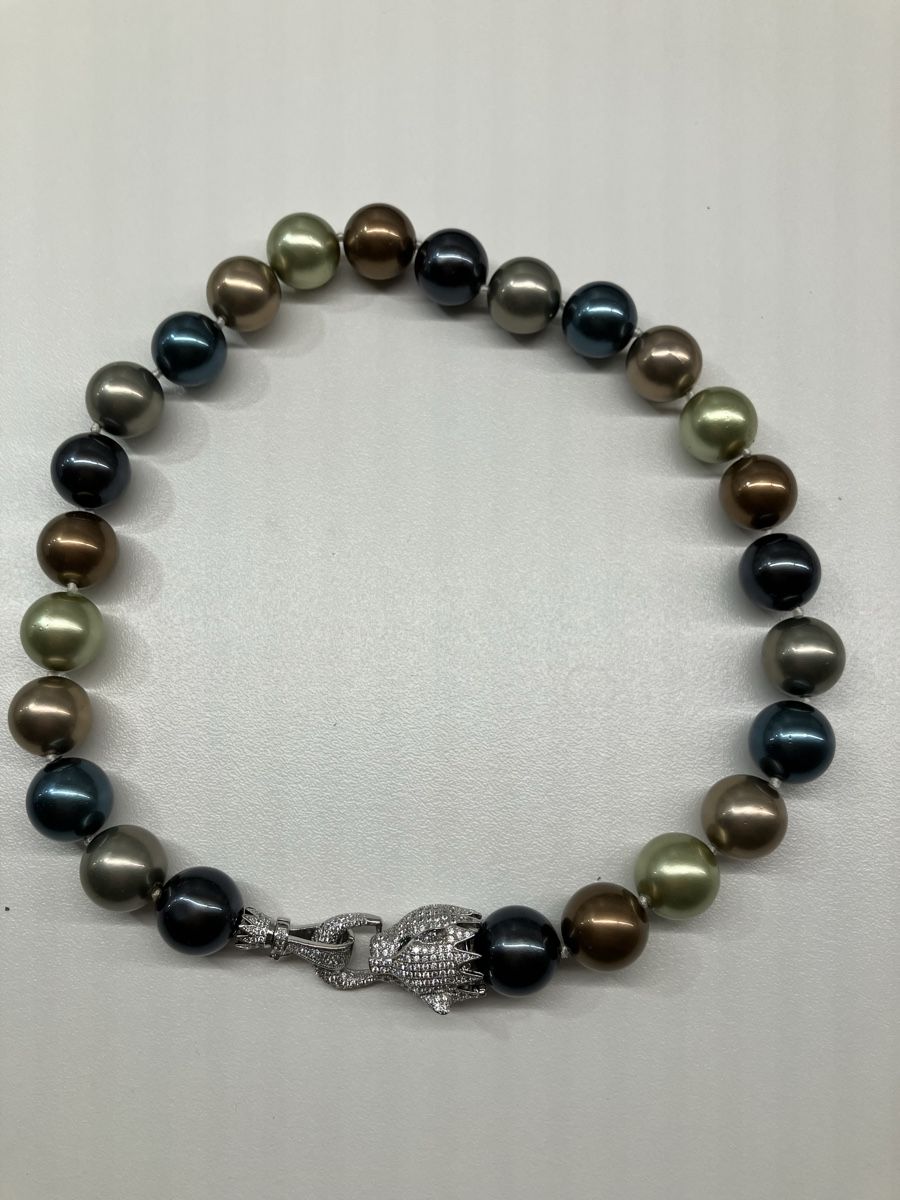 Catenine: Collana di perle multicolore – Nuovo e nell'imballaggio originale da Genestrerio venduto da sil_gvq6
