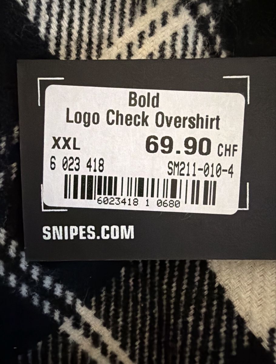 Snipes Giacche: Snipes Jacke/Hemd Kariert – Nuovo e nell'imballaggio originale da Oetwil a.d. Limmat venduto da amo_sjr5 2