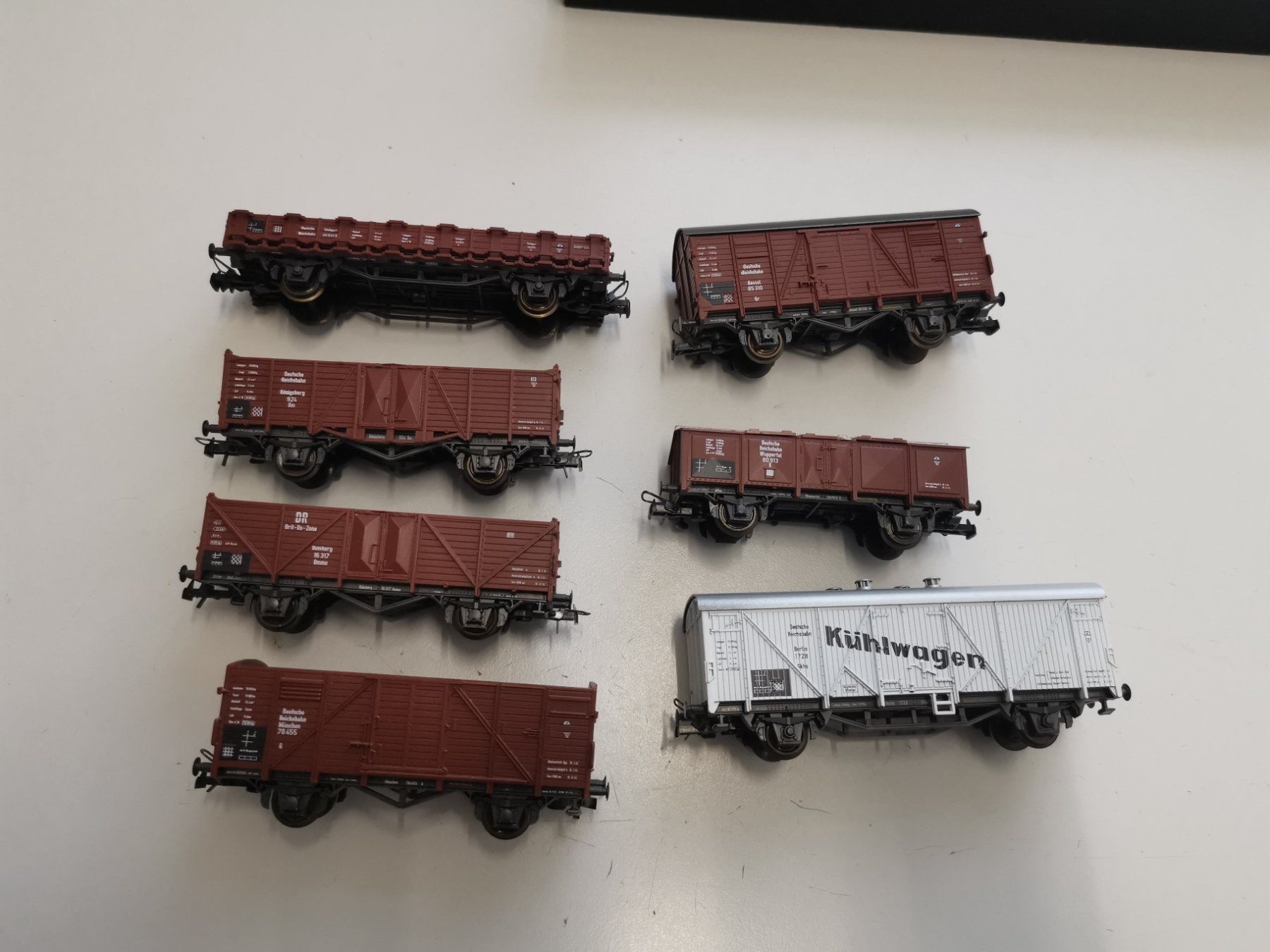 Roco Modellini di ferrovie: Roco - div. Güterwagen – Usato da St. Margrethen SG venduto da tribeli98