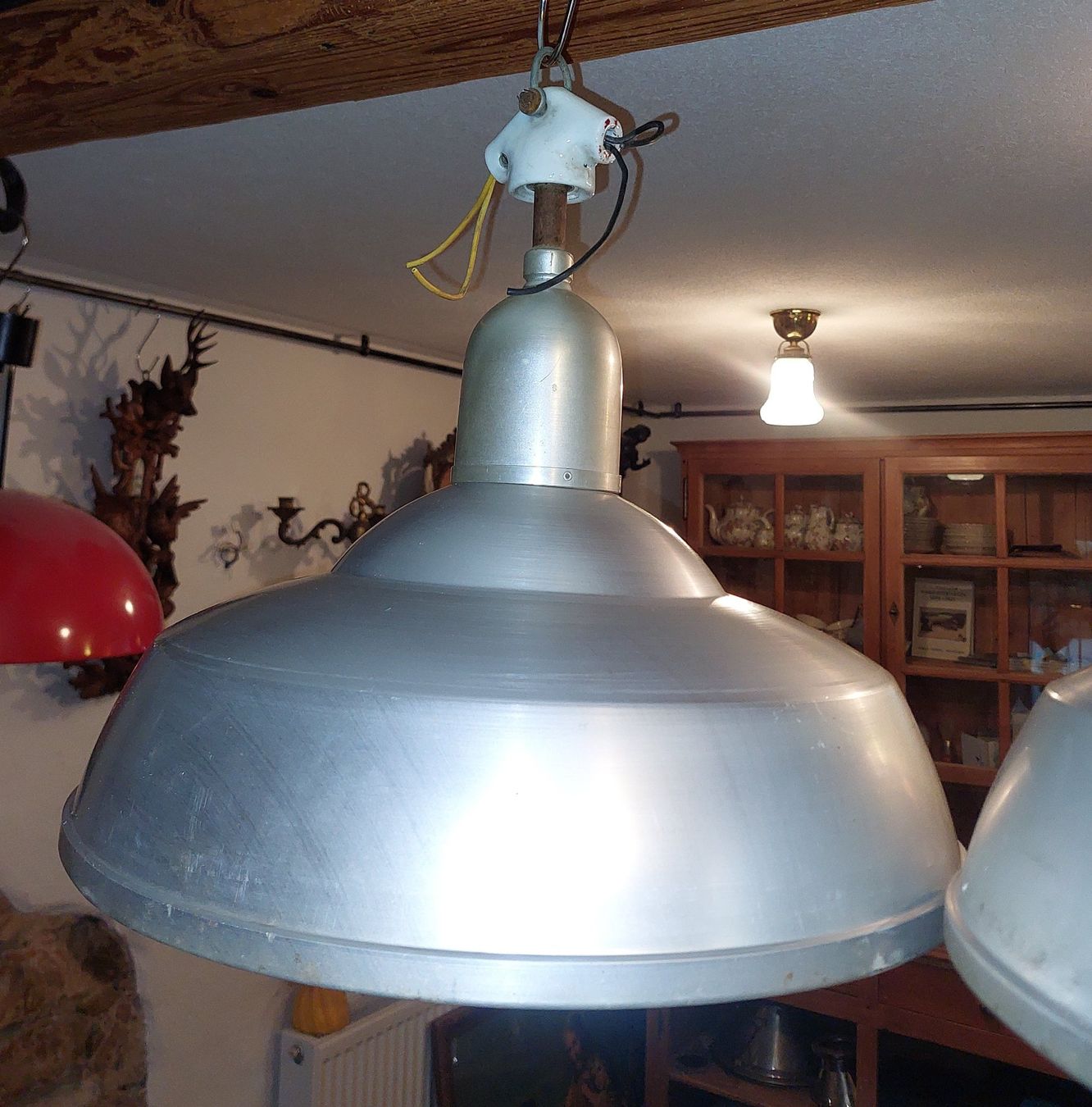 Lampade: 3 Industrie Lampen – Usato da Siblingen venduto da rantiques 1