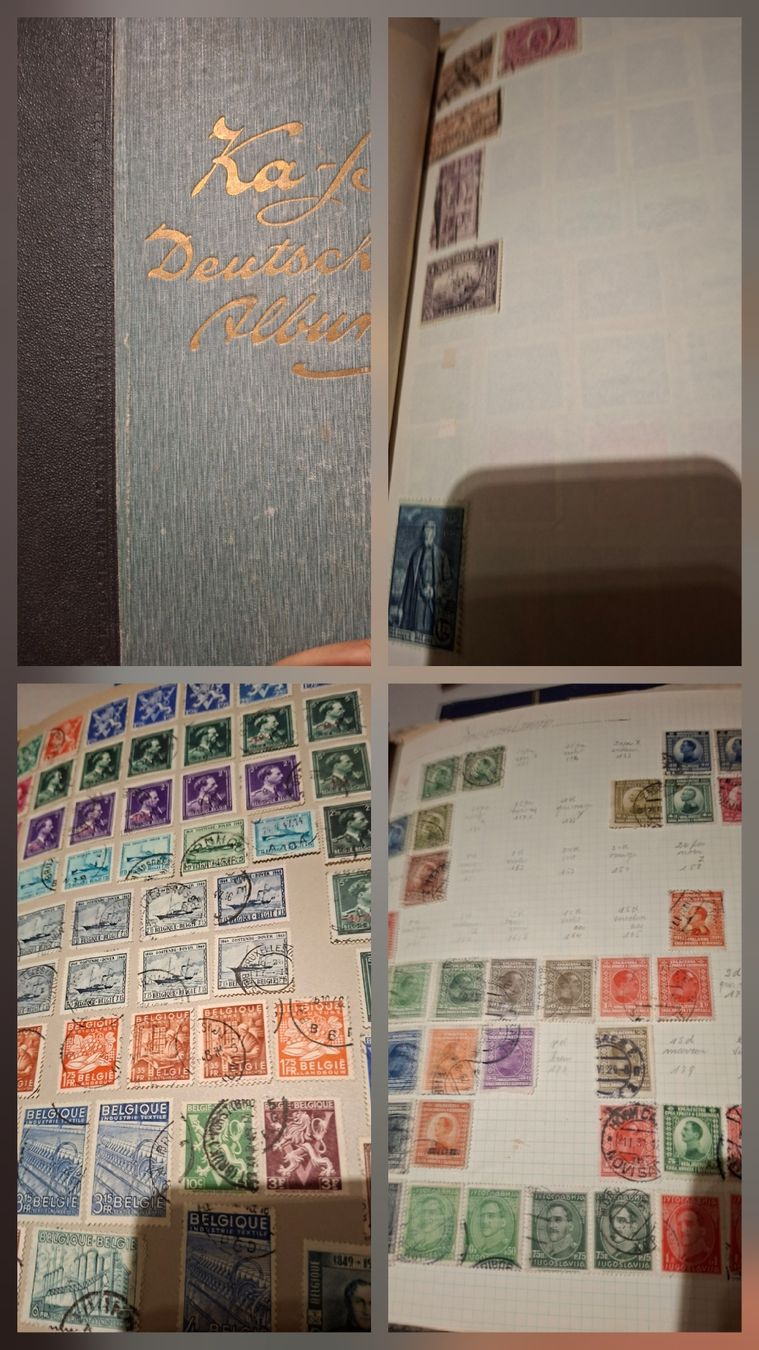 Alle Briefmarken: Album mit diversen Briefmarken / Kabe  – Gebraucht aus Balgach von SIMEON27 2