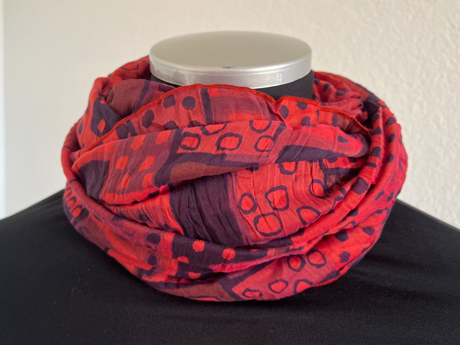Colora Foulard & Sciarpe: Colora Rund - Schal, 27% Seide, NEU – Nuovo e nell'imballaggio originale da Worb venduto da farben20zauber