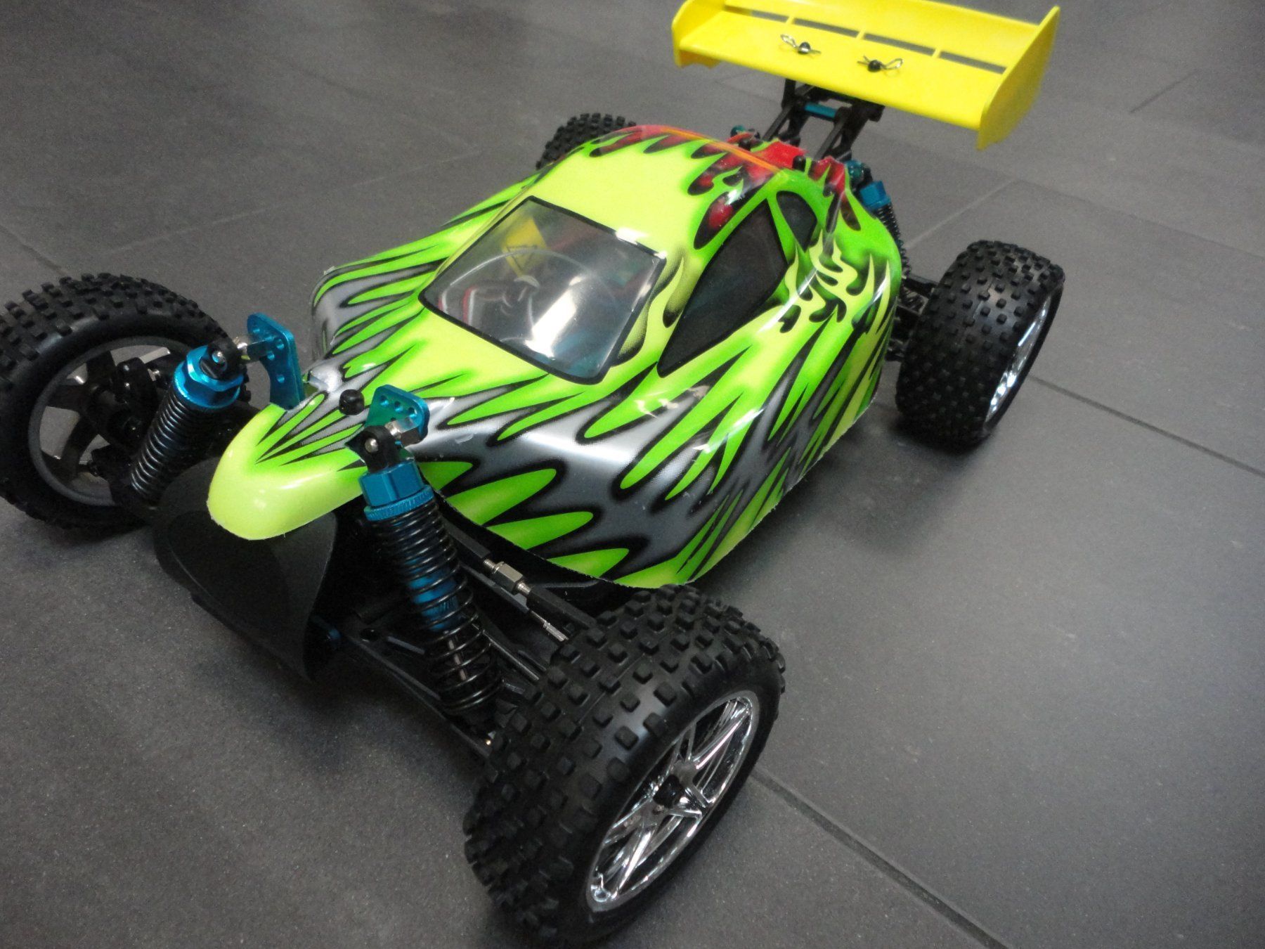 Modellismo RC: Brushless Buggy 4WD komplett-Set 1:10 – Nuovo e nell'imballaggio originale da Horgen venduto da RcModell 1