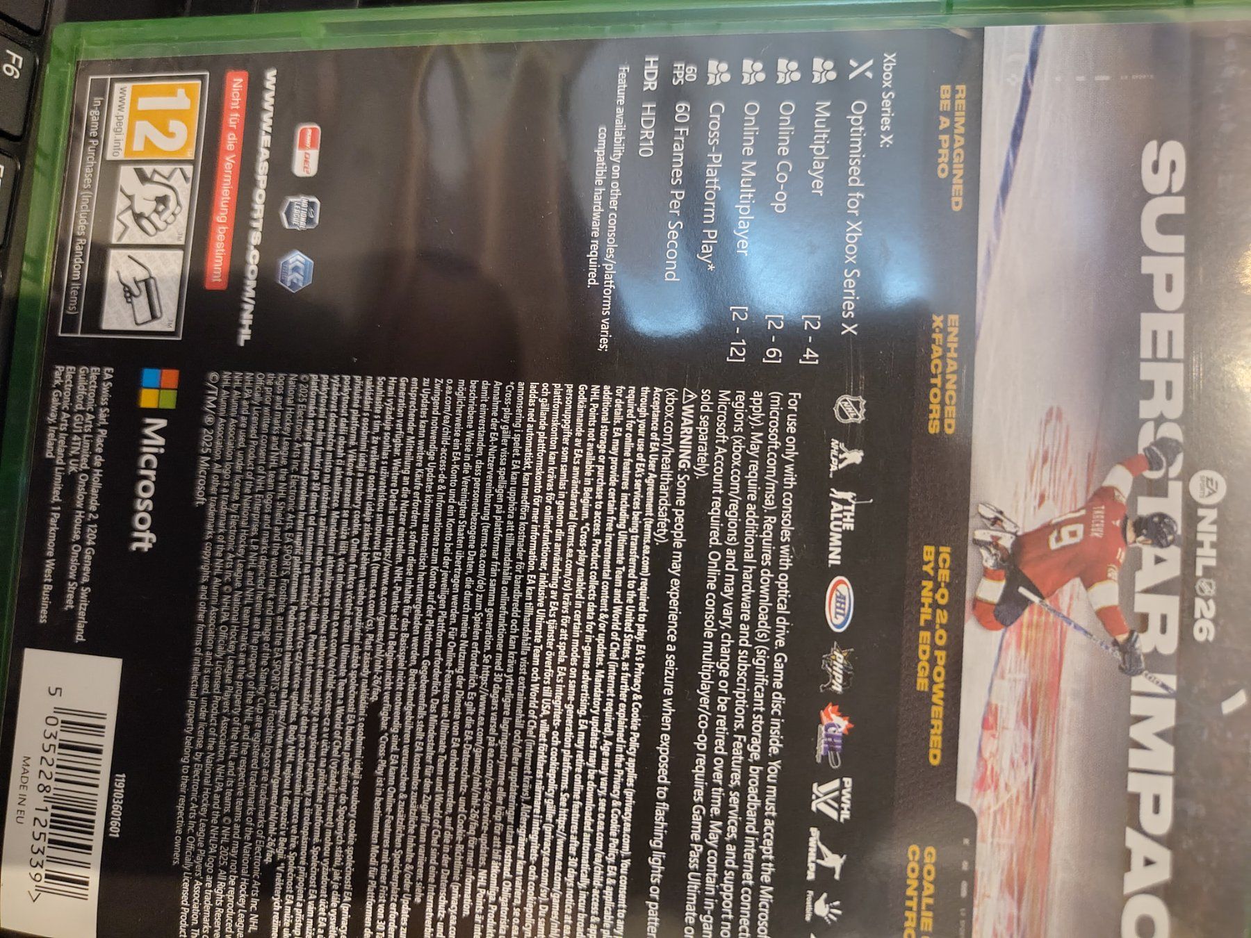 Microsoft Giochi: EA Sports NHL 26 – Nuovo (secondo la descrizione) da Stettlen venduto da dom_qrc5 2