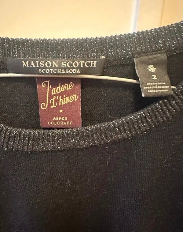 Maison Scotch Maglioni & Felpe: Maison Scotch Pullover Sterne Blau Gr. M I – Usato da Lopagno venduto da CLep 3