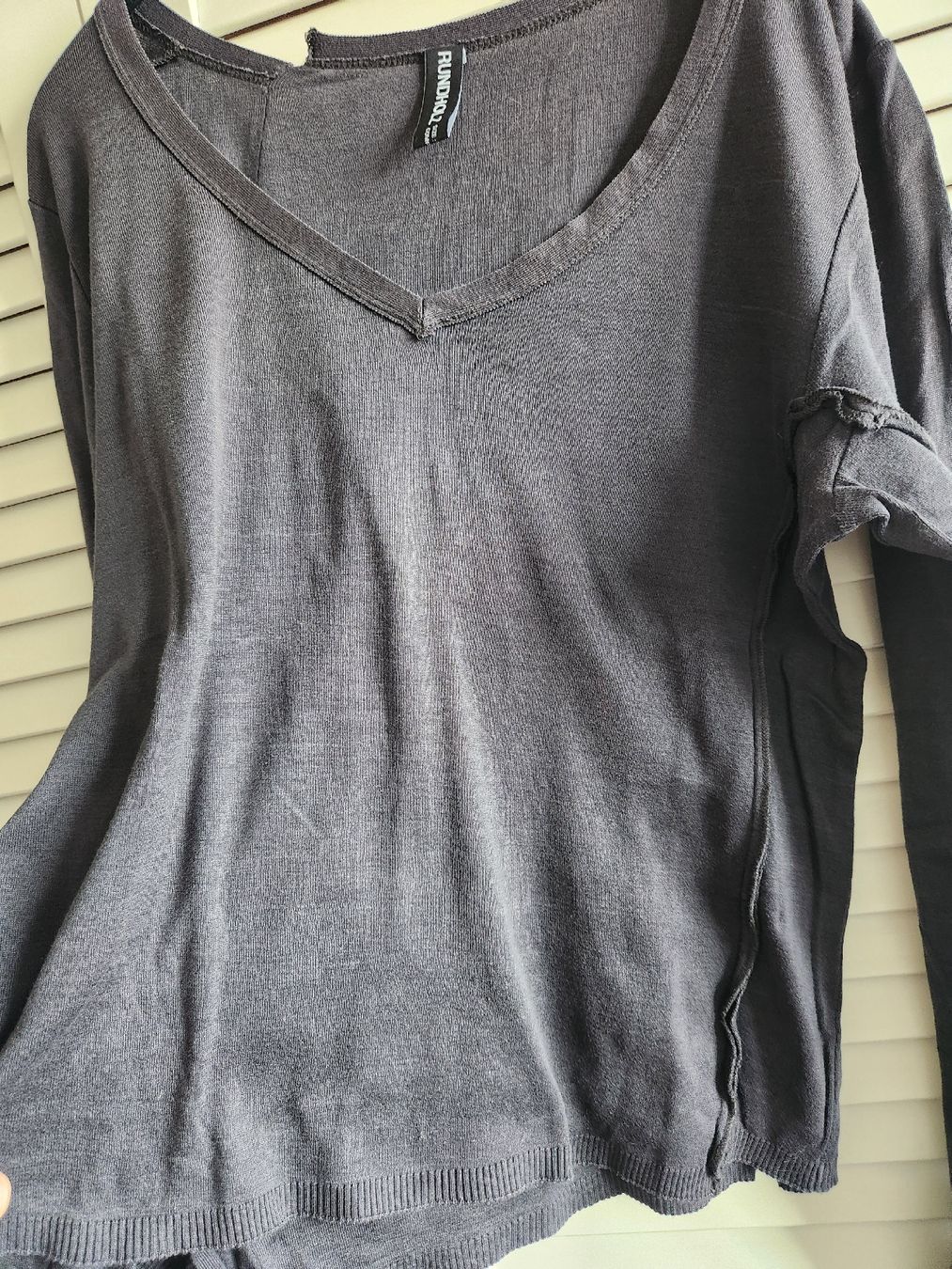 Rundholz Pullover & Sweatshirts: Rundholz mainline pull gris en coton – Gebraucht aus Lausanne von man_rw9q 7
